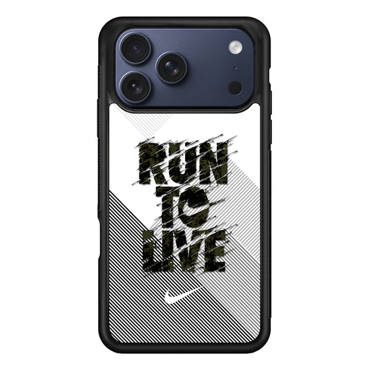 Nike Live Must Run iPhone 17 Pro Max Case | Durable Rubber Case for iPhone 17 Pro Max