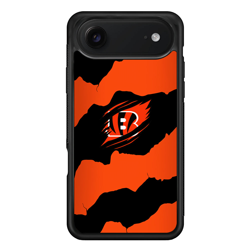 Cincinnati Bengals Pattern iPhone 17 Air Case | Protective Case for iPhone 17 Air