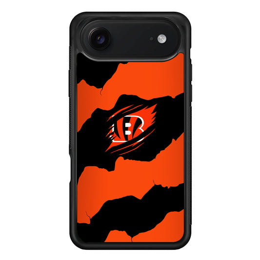 Cincinnati Bengals Pattern iPhone 17 Air Case | Protective Case for iPhone 17 Air
