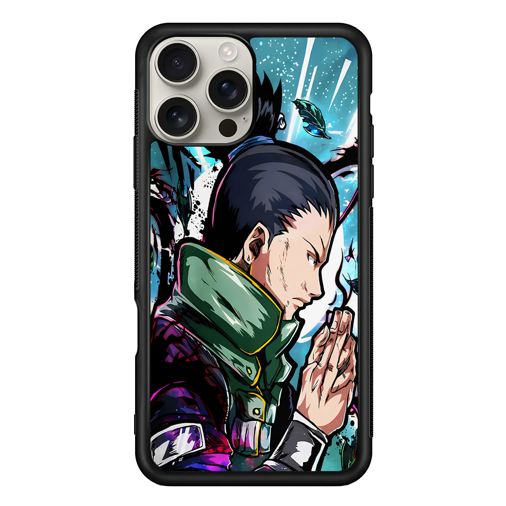 Shikamaru Nara Naruto Art iPhone 16 Pro Max Case | Stylish Protective Case for iPhone 16 Pro Max