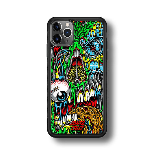 Santa Cruz Cyber Zombie iPhone 11 Pro Max Case | Slim Rubber Case for iPhone 11 Pro Max