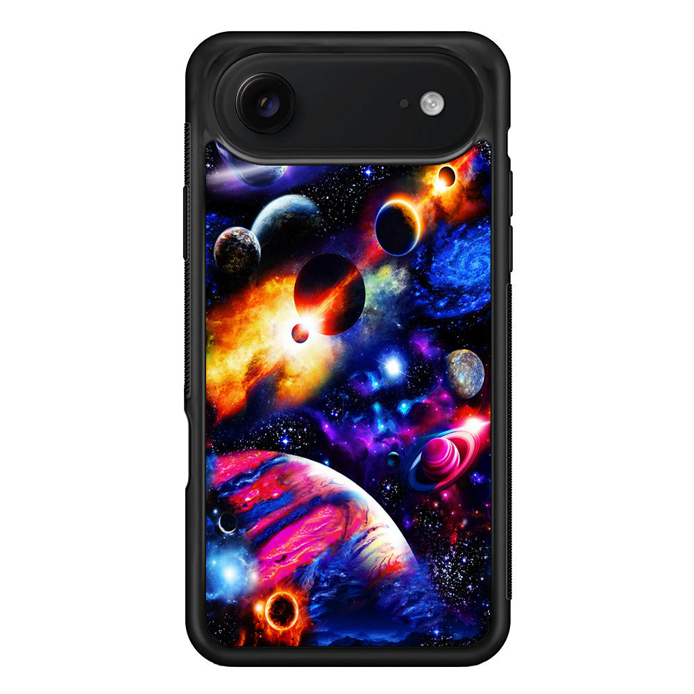 Beautiful Space Galaxy Planets iPhone 17 Air Case | Protective Case for iPhone 17 Air
