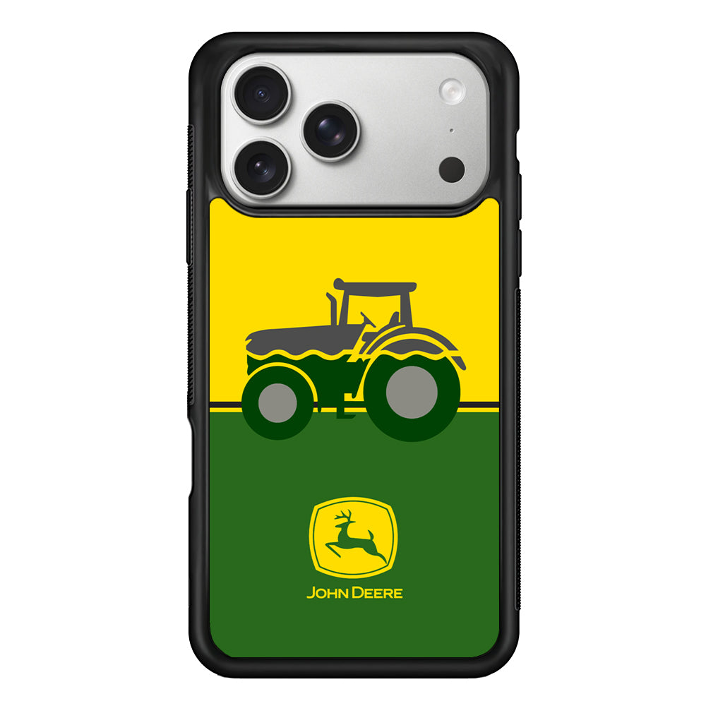 John Deere Yellow Sky iPhone 17 Pro Case | Slim Rubber Case for iPhone 17 Pro