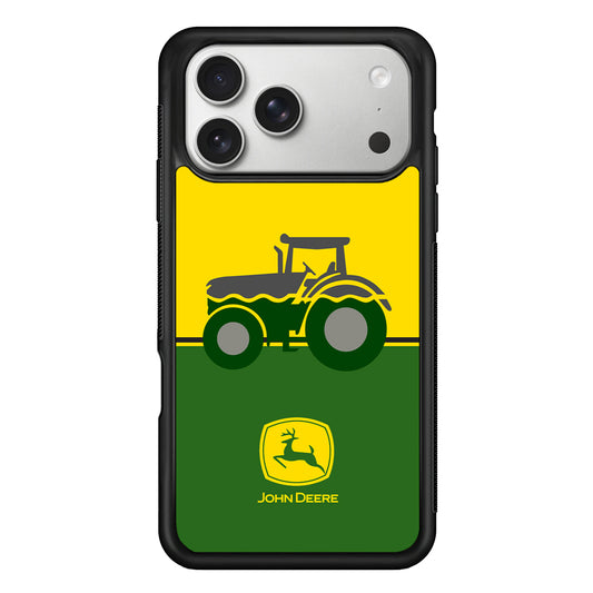 John Deere Yellow Sky iPhone 17 Pro Case | Slim Rubber Case for iPhone 17 Pro