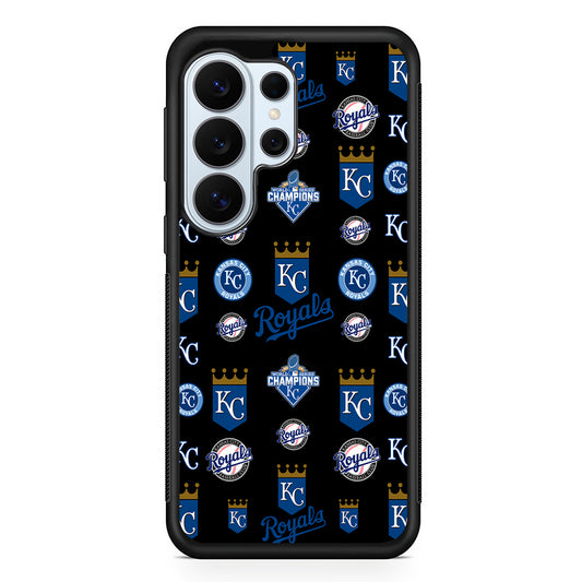 Kansas City Royals Pattern Samsung Galaxy S26 Ultra Case | Protective Phone Cover