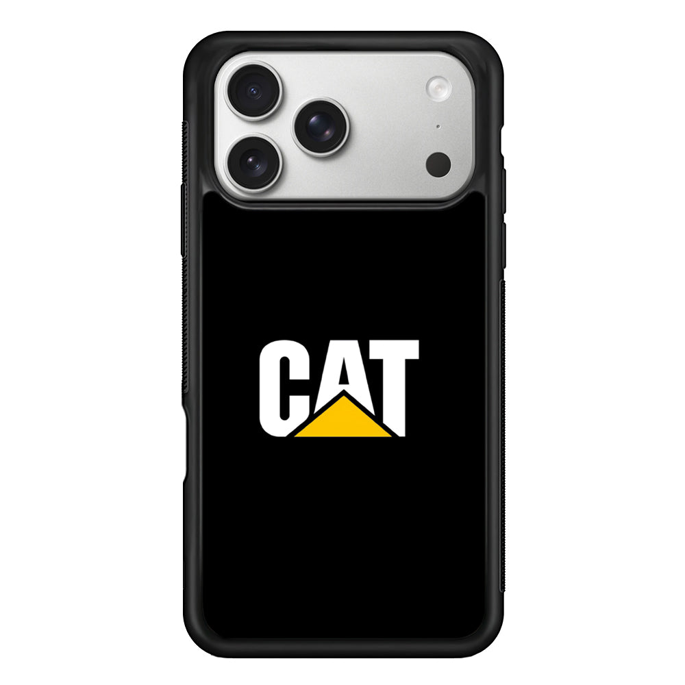 Caterpillar Heavy Equipment iPhone 17 Pro Case | Slim Rubber Case for iPhone 17 Pro