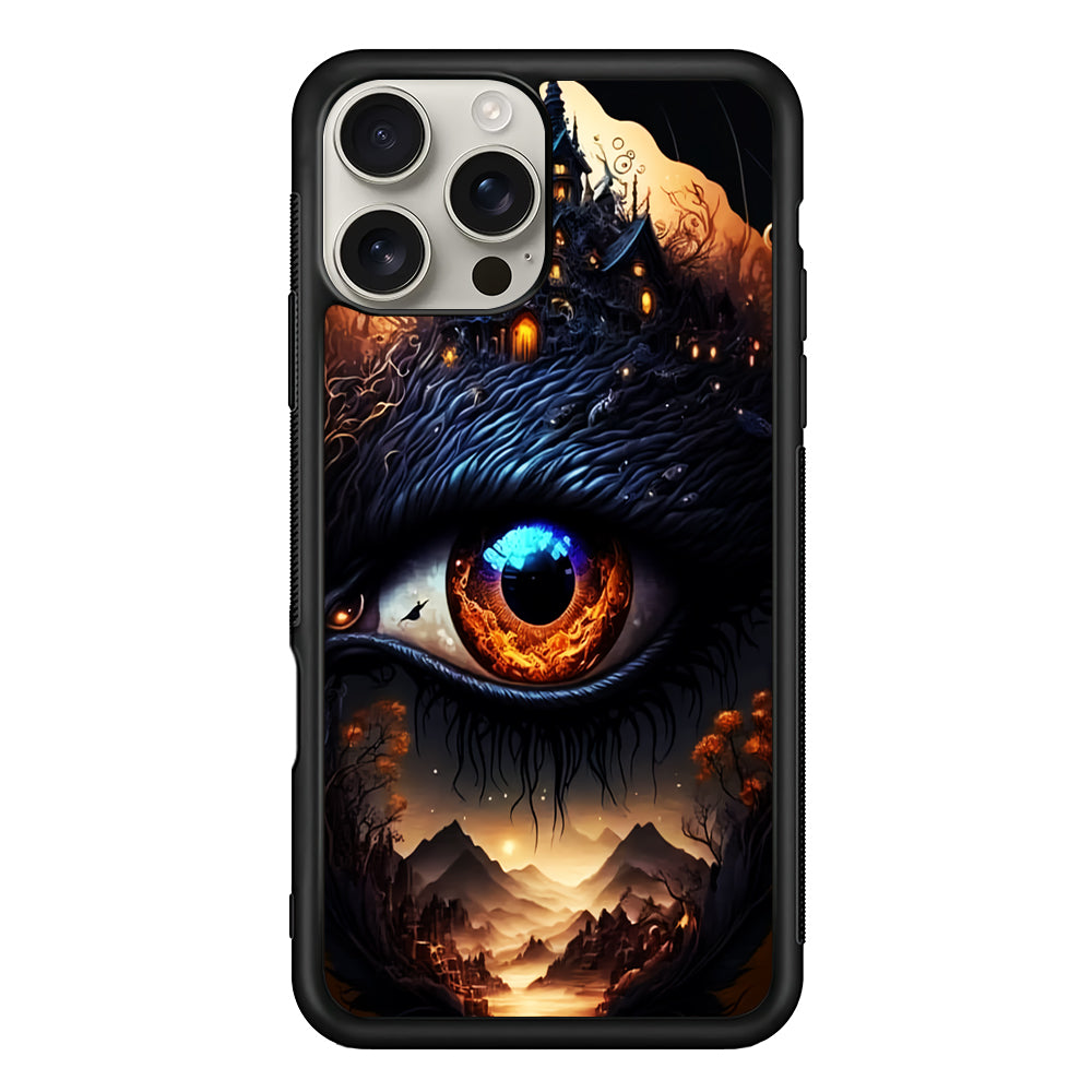 The Eye of Sauron Fantasy Art iPhone 16 Pro Max Case | Stylish Protective Case for iPhone 16 Pro Max