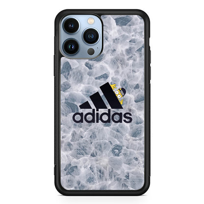 Adidas Logo with Simpson 2D Rubber Phone Case | Slim Protective Phone Case
