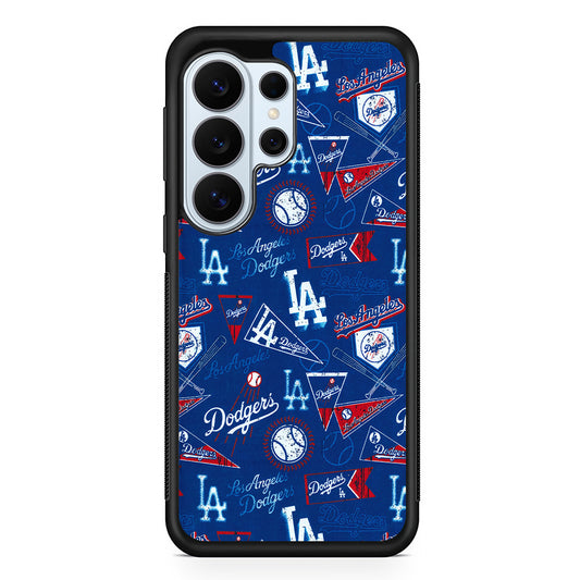 Los Angeles Dodgers Retro Samsung Galaxy S26 Ultra Case | Protective Phone Cover