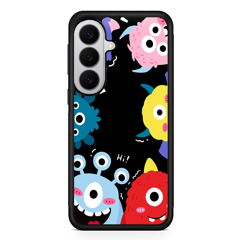 The Little Monsters Samsung Galaxy S26 Case | Protective Rubber Cover
