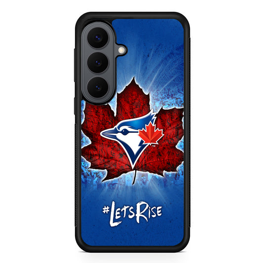 Toronto Blue Jays Lets Rise Samsung Galaxy S26 Plus Case | Slim Rubber Case for Samsung Galaxy S26 Plus
