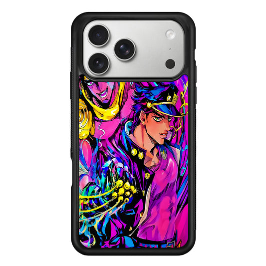 Jotaro Kujo Jojo iPhone 17 Pro Case | Slim Rubber Case for iPhone 17 Pro