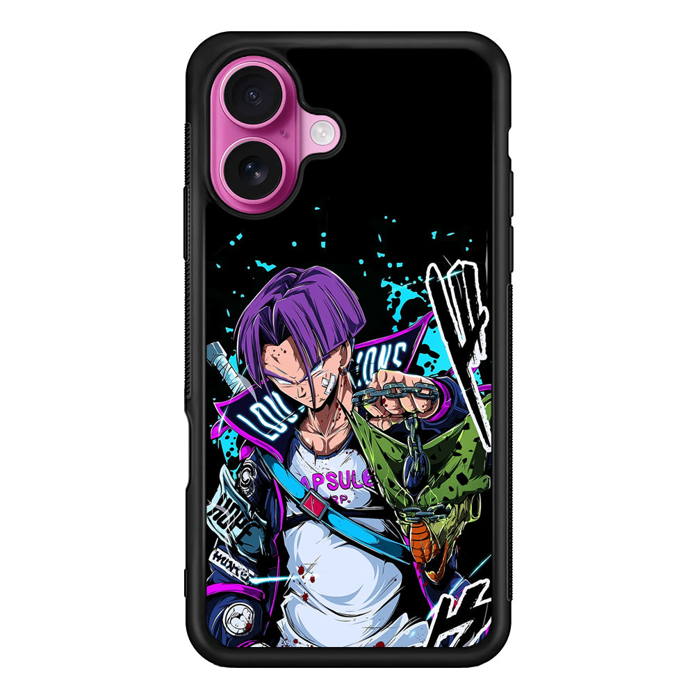 Future Trunks Stylish iPhone 17 Case | Slim Protective Rubber Phone Cover