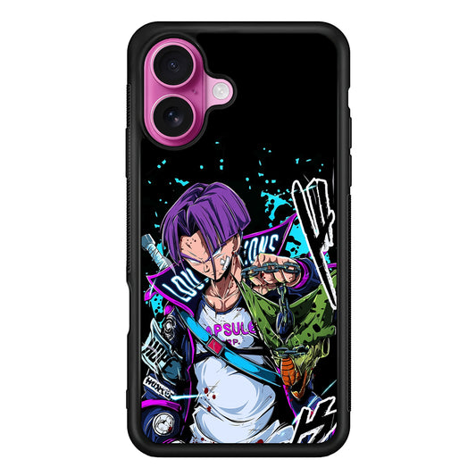 Future Trunks Stylish iPhone 17 Case | Slim Protective Rubber Phone Cover