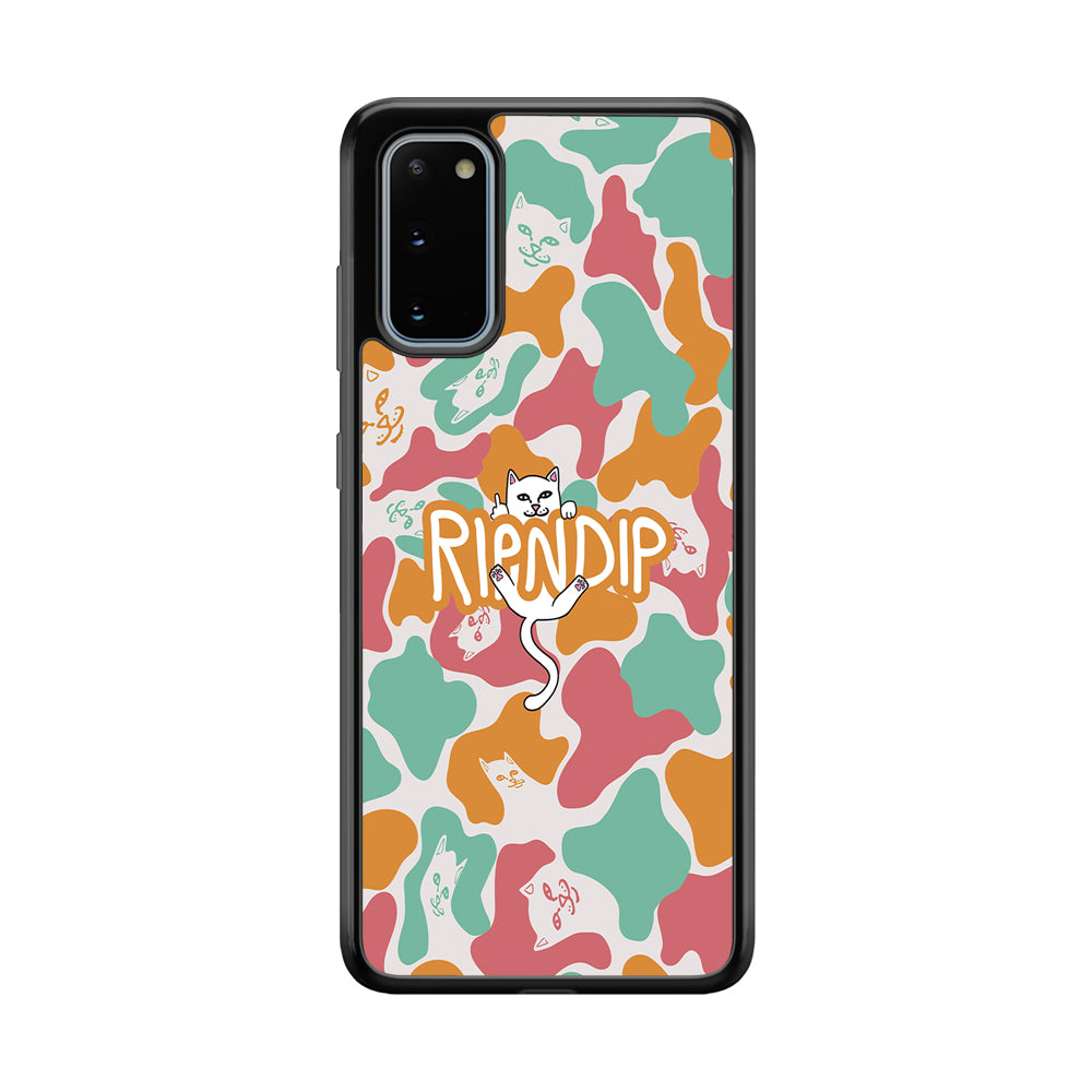 Rip N Dip Colorfull Camo Samsung Galaxy S20 Case | Slim Rubber Case for Samsung Galaxy S20