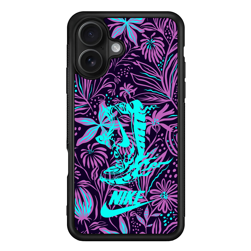 Nike Trial Forest Trip iPhone 16 Case - Oxvistore