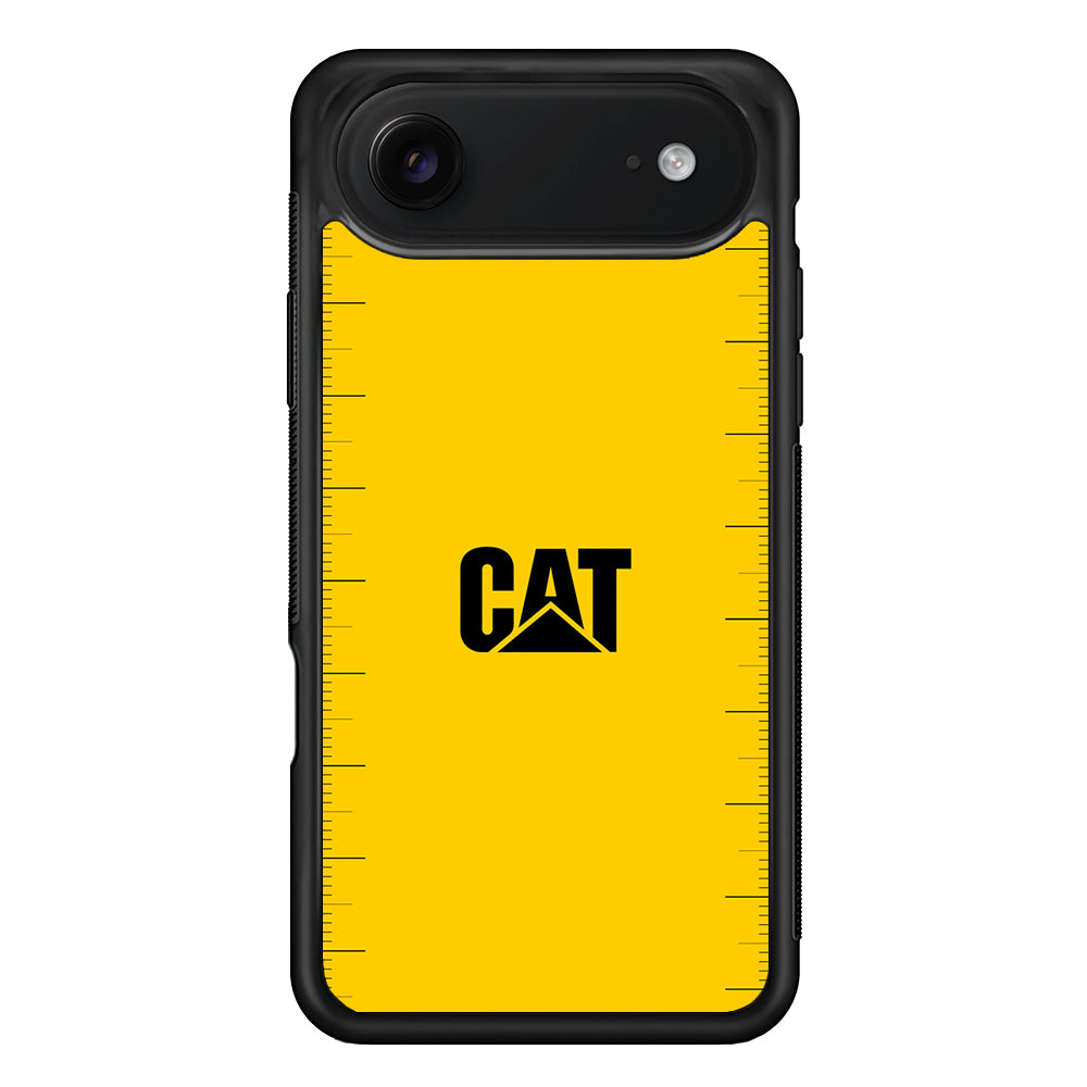 Caterpillar Logo Heavy Duty iPhone 17 Air Case | Slim Rubber Case for iPhone 17 Air