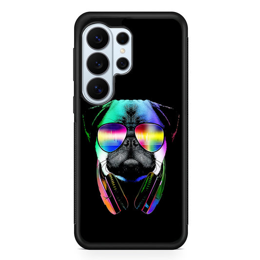 Music Love Pug DJ Samsung Galaxy S26 Ultra Case | Protective Phone Cover