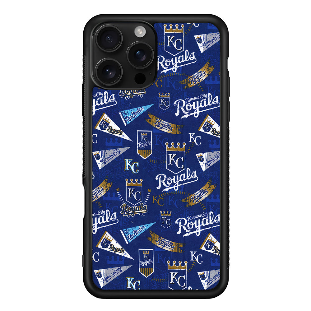 Kansas City Royals Retro iPhone 16 Pro Case | Durable Protective Case for iPhone 16 Pro