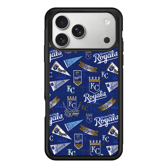 Kansas City Royals Retro iPhone 17 Pro Case | Slim Rubber Case for iPhone 17 Pro