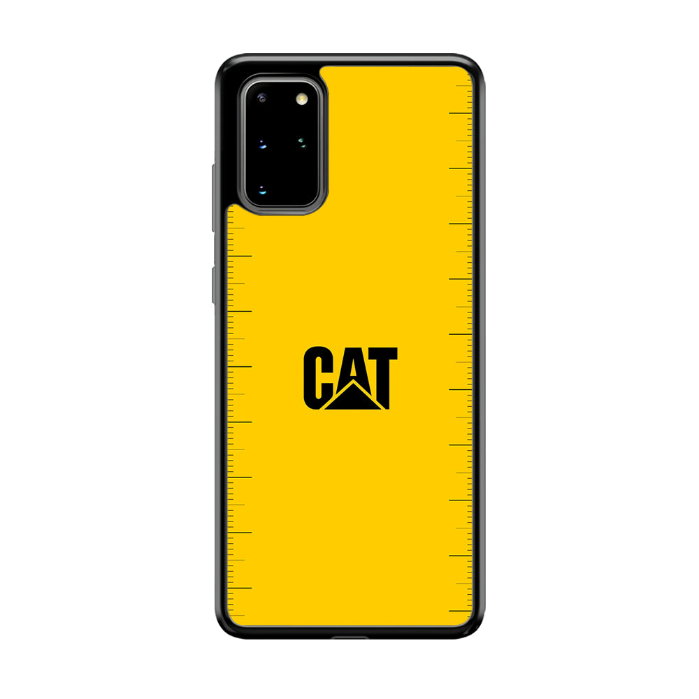 Caterpillar Logo Heavy Duty Samsung Galaxy S20 Plus Case | Slim Rubber Case for Samsung Galaxy S20 Plus