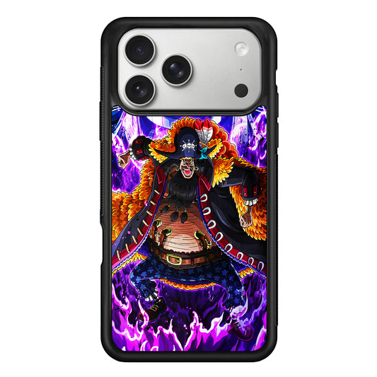 Blackbeard Marshall D Teach One Piece iPhone 17 Pro Case | Slim Rubber Case for iPhone 17 Pro