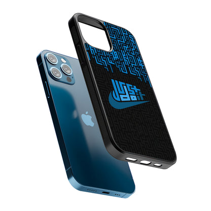 Nike Matrix of Ocean 2D Rubber Phone Case | Slim Protective Phone Case