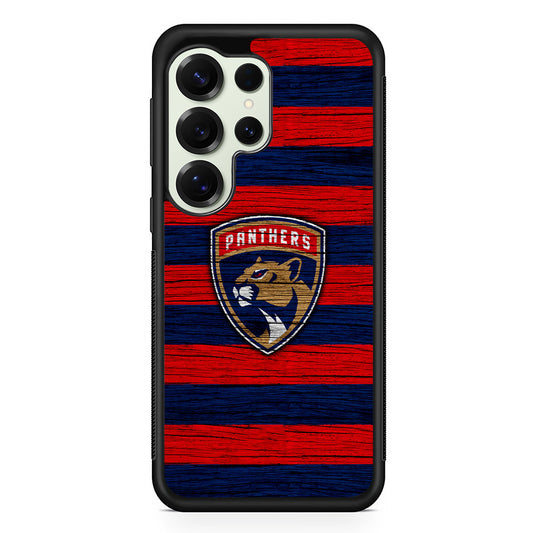 Florida Panthers Logo Samsung Galaxy S25 Ultra Case | Durable Rubber Case for Samsung Galaxy S25 Ultra