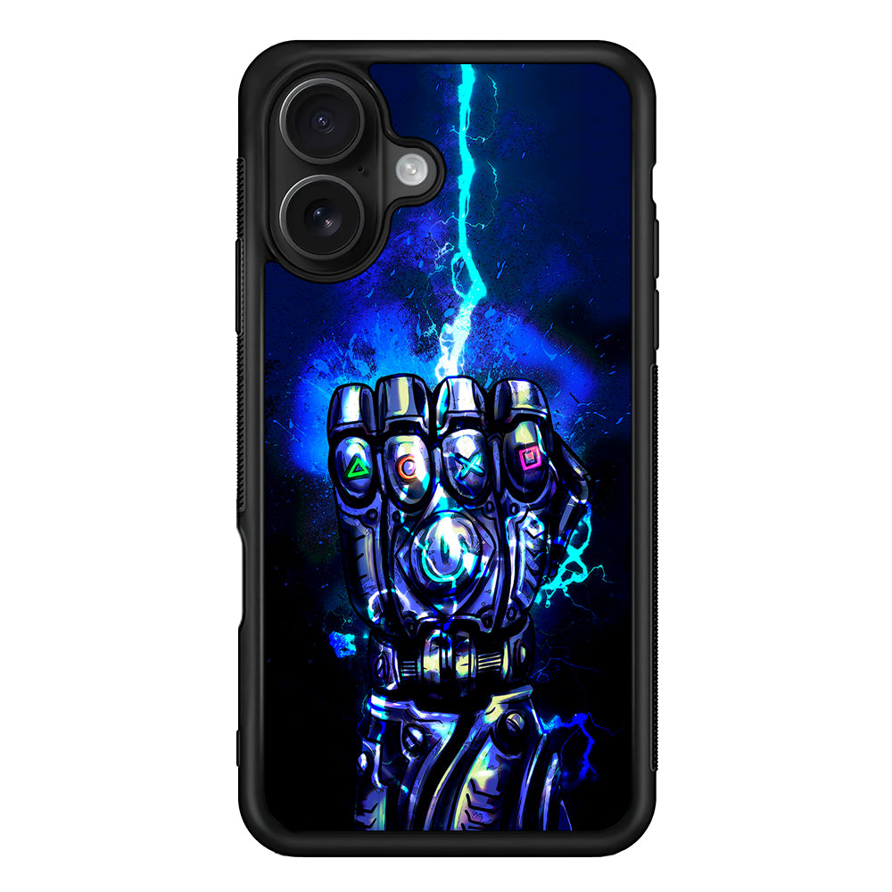 Thanos Gauntlet Stick Symbol iPhone 16 Case - Oxvistore