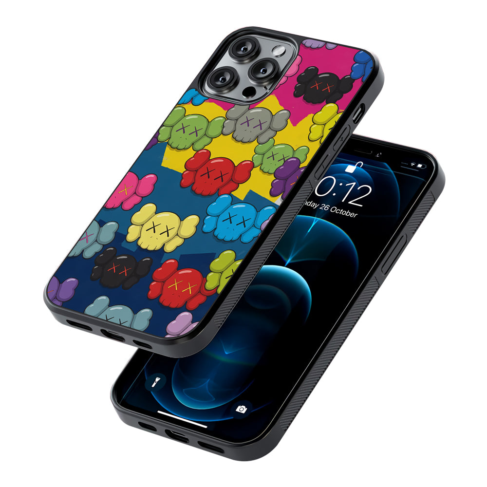 Kaws Pop Parade 2D Rubber Phone Case | Durable Phone Case