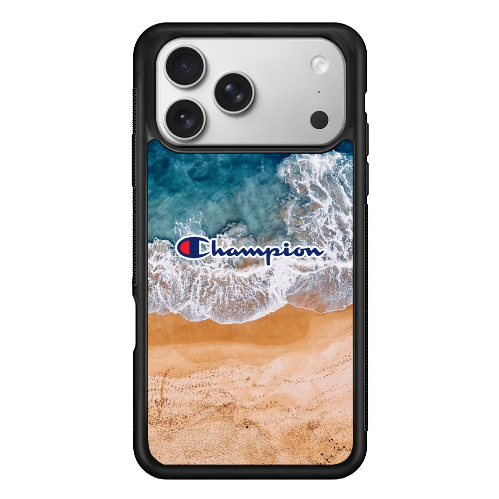 Champion Beach iPhone 17 Pro Case | Slim Rubber Case for iPhone 17 Pro