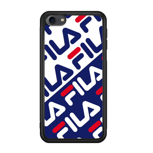 Fila Patern in Slope iPod Touch 6 Case | Slim Rubber Case for iPod Touch 6