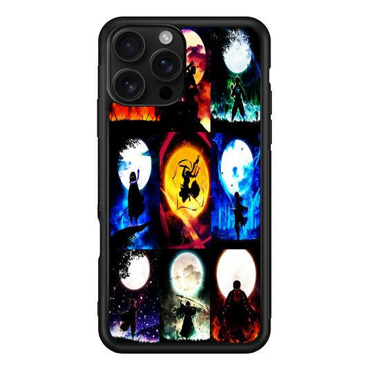 Demon Slayer Character Collage iPhone 16 Pro Case | Durable Protective Case for iPhone 16 Pro