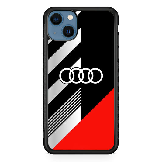 Audi F1 Sport Logo iPhone 13 Case | Slim Rubber Case for iPhone 13
