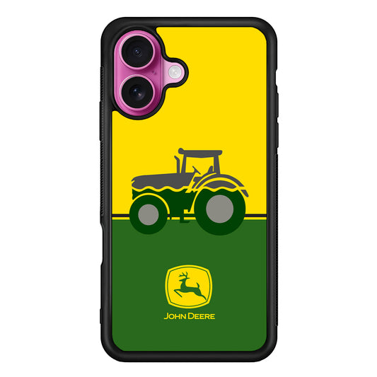 John Deere Yellow Sky iPhone 17 Case | Slim Rubber Case for iPhone 17