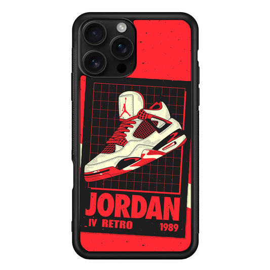 Air Jordan Poster from The Past iPhone 16 Pro Case - Stylish Protective Cover for iPhone 16 Pro