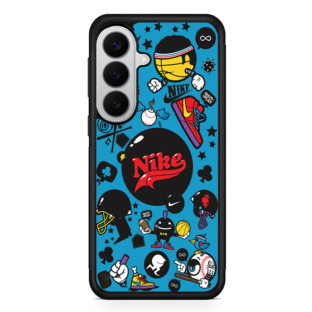 Nike Assembly of Struggle Samsung Galaxy S26 Case | Slim Samsung Galaxy S26 Rubber Case