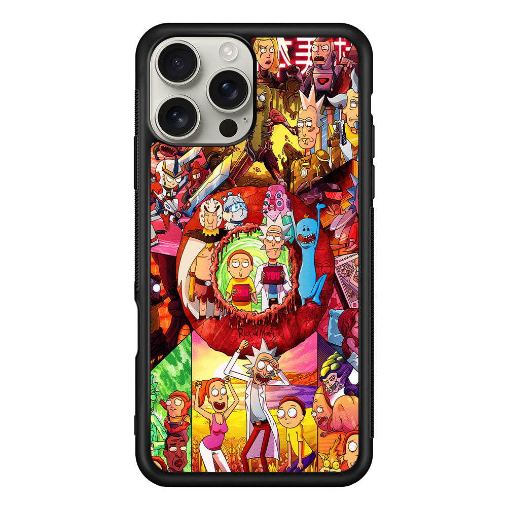Rick and Morty Best Scene iPhone 16 Pro Max Case | Stylish Protective Case for iPhone 16 Pro Max
