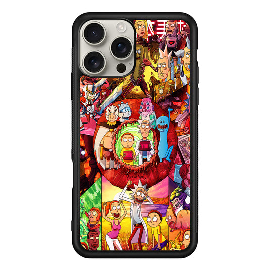 Rick and Morty Best Scene iPhone 16 Pro Max Case | Stylish Protective Case for iPhone 16 Pro Max