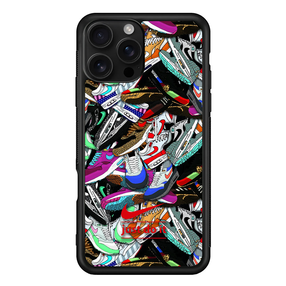 Nike Revolution Never Ends iPhone 16 Pro Case - Stylish Protective Cover for iPhone 16 Pro