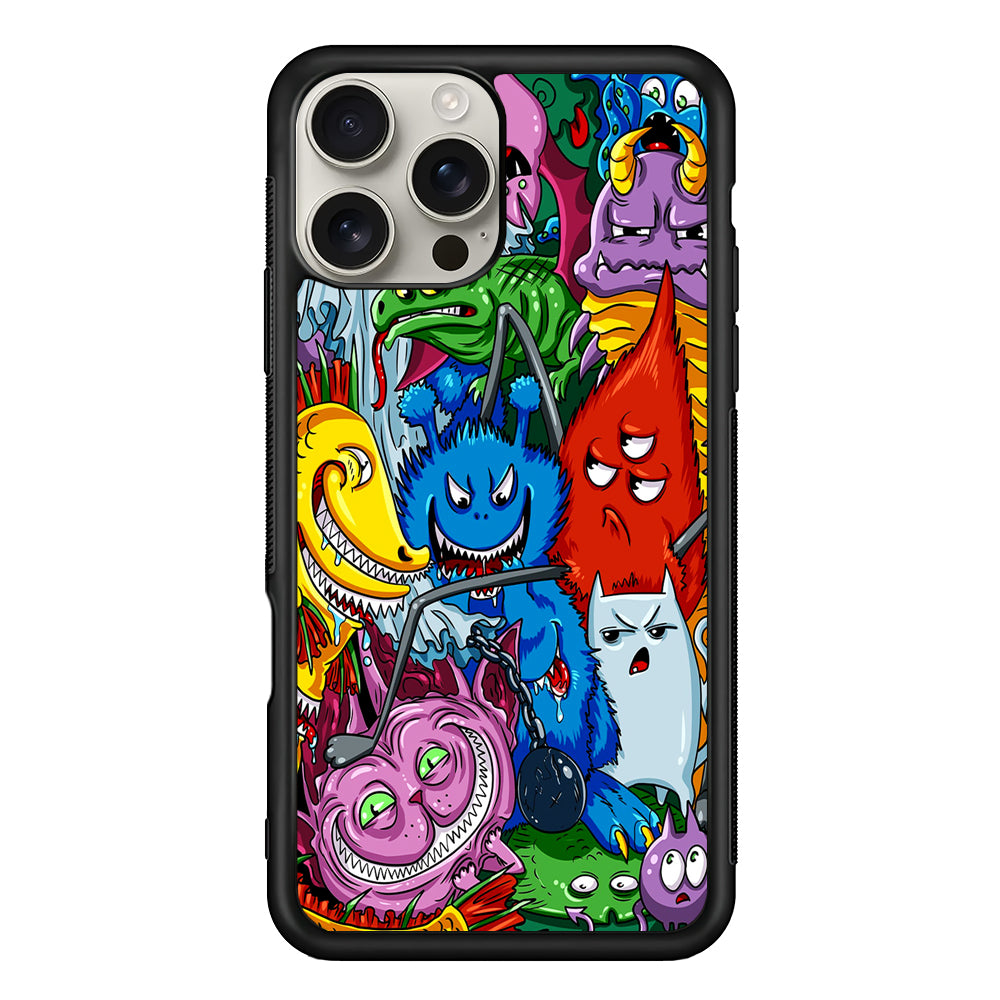 Monster Graffiti Character iPhone 16 Pro Max Case | Stylish Protective Case for iPhone 16 Pro Max