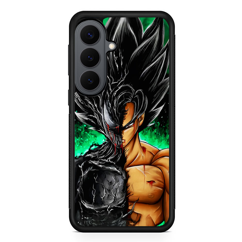 Venom X Goku Fusion Samsung Galaxy S26 Plus Case | Slim Rubber Case for Samsung Galaxy S26 Plus