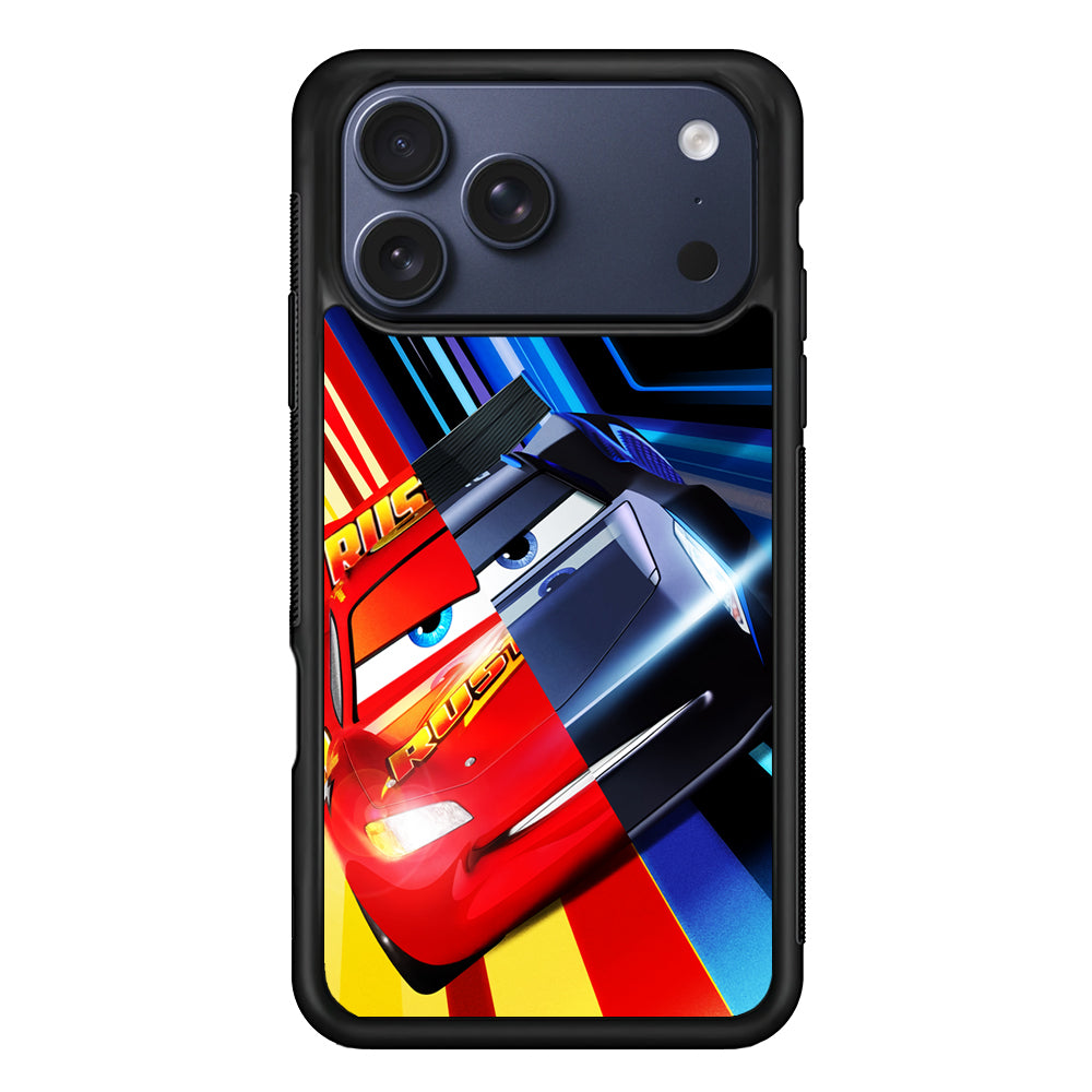 Lightning Mcqueen Car Poster iPhone 17 Pro Max Case | Slim Protective Cover for iPhone 17 Pro Max