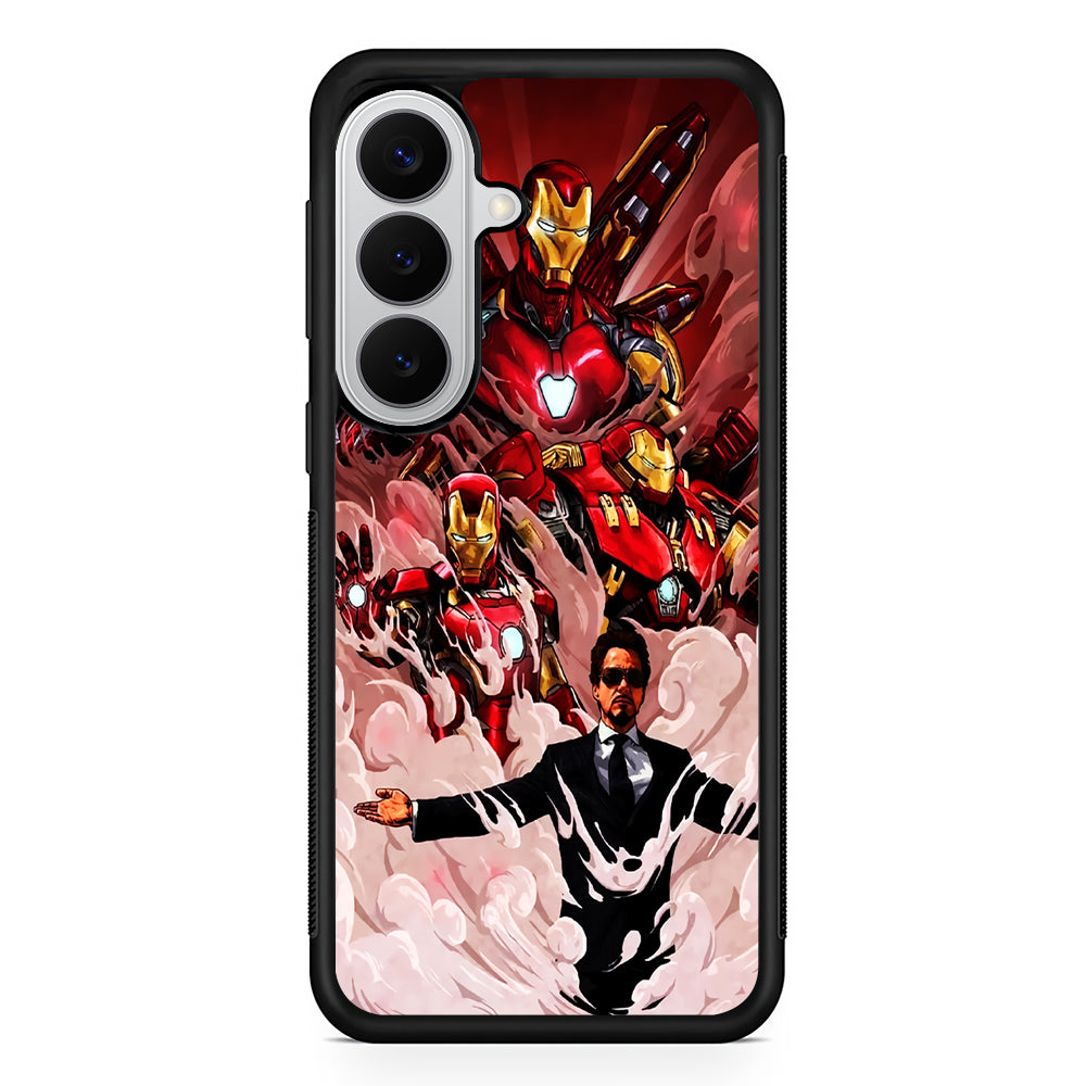 Legend Tony Stark Iron Man Samsung Galaxy S26 Case | Protective Rubber Cover