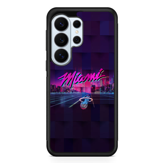Miami Heat Logo Samsung Galaxy S26 Ultra Case | Protective Phone Cover