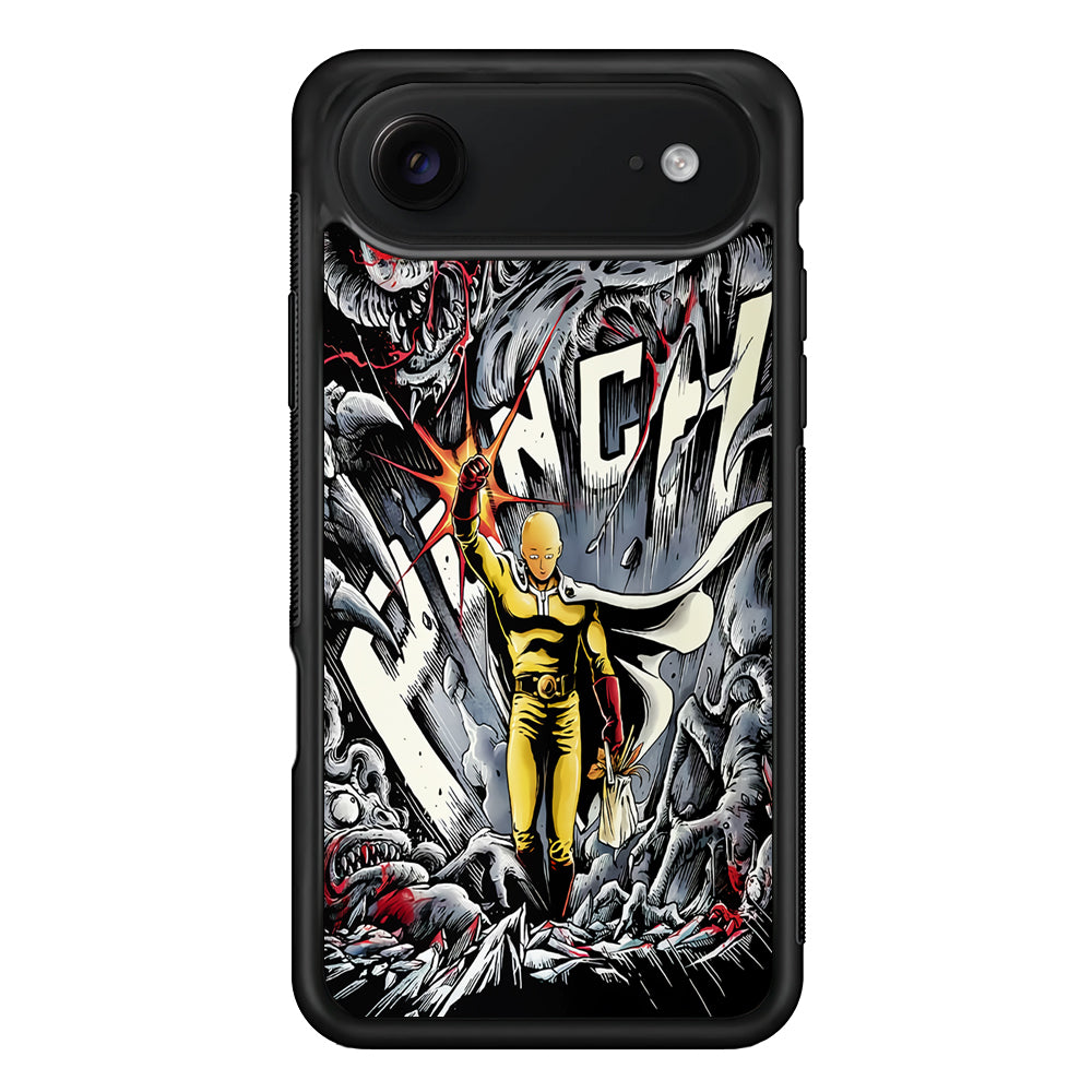 Saitama Hits The Monsters iPhone 17 Air Case | Protective Case for iPhone 17 Air