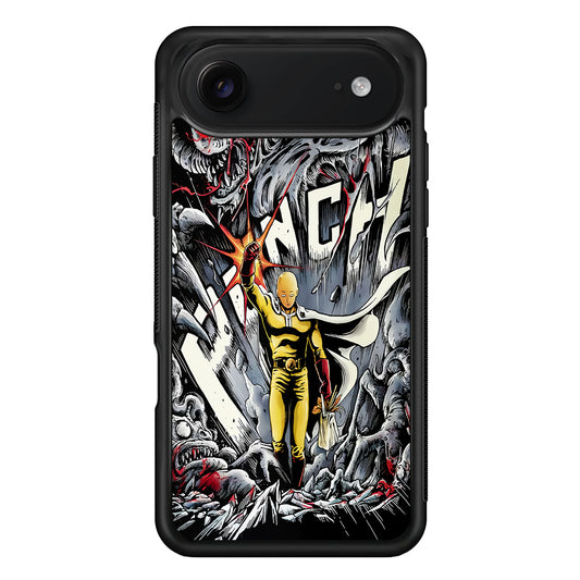 Saitama Hits The Monsters iPhone 17 Air Case | Protective Case for iPhone 17 Air