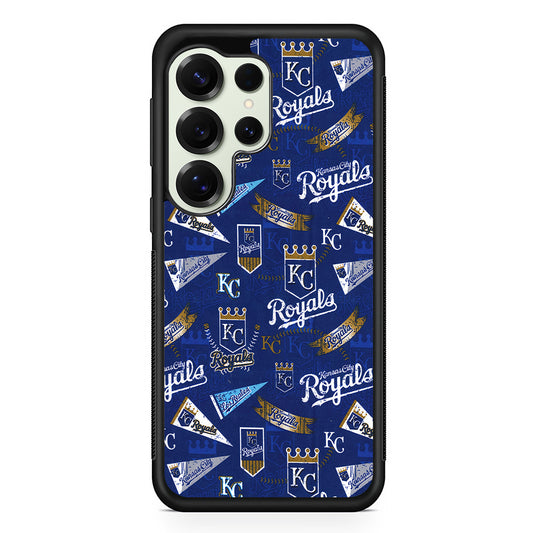 Kansas City Royals Retro Samsung Galaxy S25 Ultra Case | Durable Rubber Case for Samsung Galaxy S25 Ultra