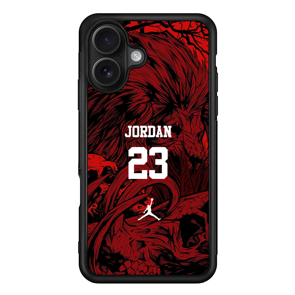 Air Jordan Lion Inside of Mind iPhone 16 Case - Oxvistore