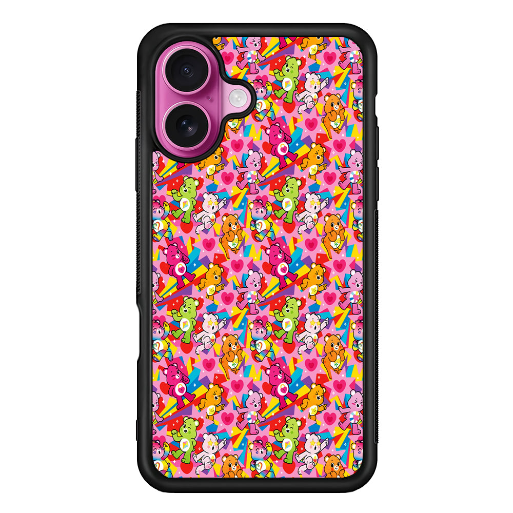 Care Bears Fullcolor Rainbow iPhone 17 Case | Slim Protective Rubber Phone Cover